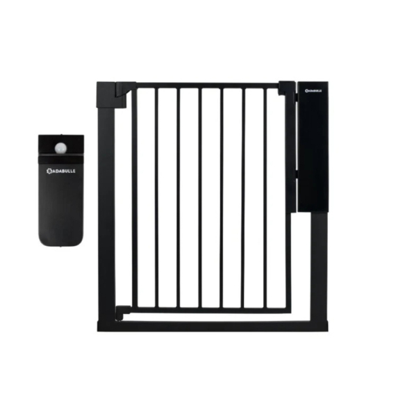 Захисні ворота Badabulle Safe & Passа автоматичні з датчиком (black) - фото | Интернет-магазин автокресел, колясок и аксессуаров для детей Avtokrisla