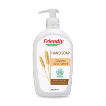 Екологічне мило для рук FRIENDLY ORGANIC, Екстракт рису, 500 мл