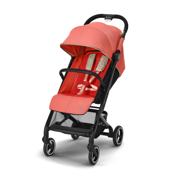 Прогулянкова коляска Cybex Beezy (Hibiscus Red) - фото | Интернет-магазин автокресел, колясок и аксессуаров для детей Avtokrisla
