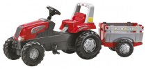 Трактор з причепом Rolly Toys RollyJunior RT (червоний)