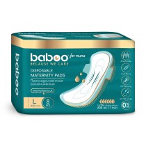 Одноразові прокладки для вагітних Baboo, великі, 8 шт