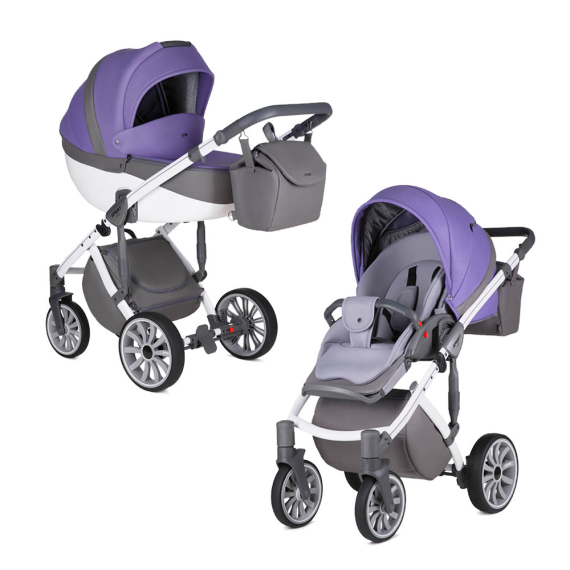 Универсальная коляска 2 в 1 Anex Sport (ultra violet) - фото | Интернет-магазин автокресел, колясок и аксессуаров для детей Avtokrisla