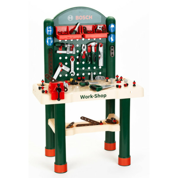 Игрушечная мастерская BOSCH mini на 82 элемента - фото | Интернет-магазин автокресел, колясок и аксессуаров для детей Avtokrisla