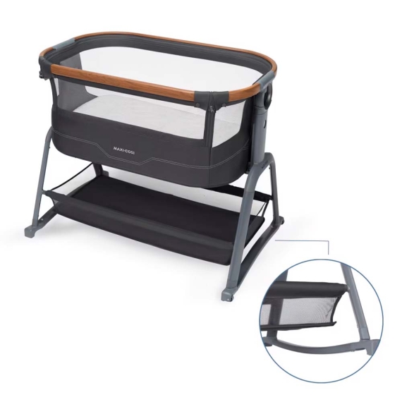 Приставне ліжечко MAXI-COSI Iora Plus (Elegance Graphite) - фото | Интернет-магазин автокресел, колясок и аксессуаров для детей Avtokrisla