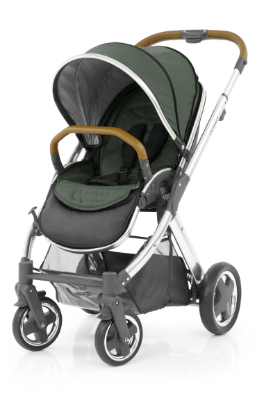 Прогулянкова коляска BabyStyle Oyster 2 (Olive Green / Mirror Tan) - фото | Интернет-магазин автокресел, колясок и аксессуаров для детей Avtokrisla