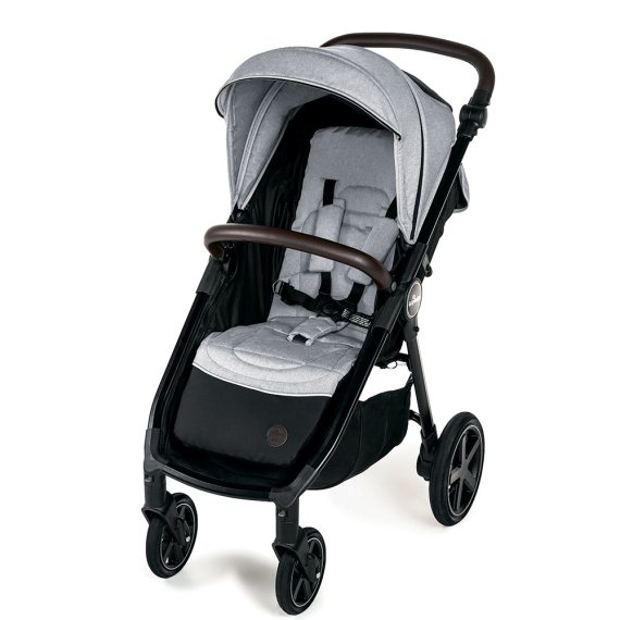 Прогулочная коляска Baby Design Look Air 2020 (27 Light Gray) - фото | Интернет-магазин автокресел, колясок и аксессуаров для детей Avtokrisla