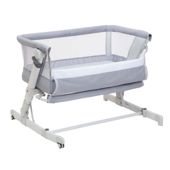 Детская кроватка Chicco Next2Me Pop-Up (серый) - фото | Интернет-магазин автокресел, колясок и аксессуаров для детей Avtokrisla