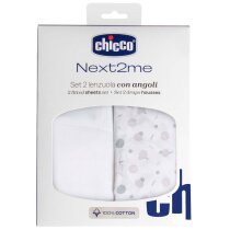 Набір простирадл для ліжка Chicco Next2Me, 2 предмети (колір 21)