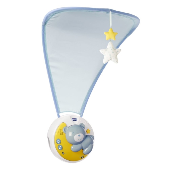 Іграшка-мобіль на ліжко Chicco Next 2 Moon (блакитна) - фото | Интернет-магазин автокресел, колясок и аксессуаров для детей Avtokrisla