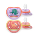 Пустушка PHILIPS Avent Ultra Air (фіолетово-кораллова)