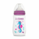 Бутылочка для кормления Baboo Sea Life Антиколиковая, 250 мл, средний поток, 3+ (фиолетовая)