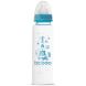 Скляна пляшечка для годування Baboo Антиколікова, 240 мл, 3+ міс (Marine / синя)