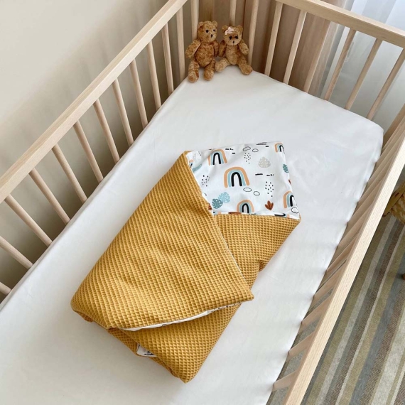 Плед-конверт с одеялом Baby Dream Stars (Радуги) - фото | Интернет-магазин автокресел, колясок и аксессуаров для детей Avtokrisla