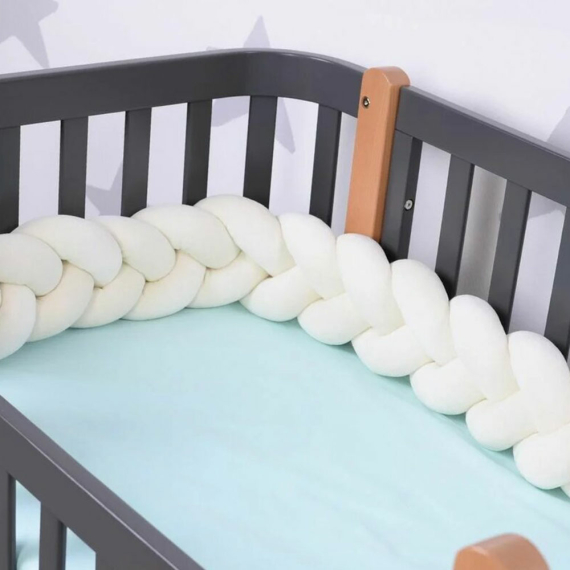Бампер-коса Baby Veres 120х15 см (Milk) - фото | Интернет-магазин автокресел, колясок и аксессуаров для детей Avtokrisla