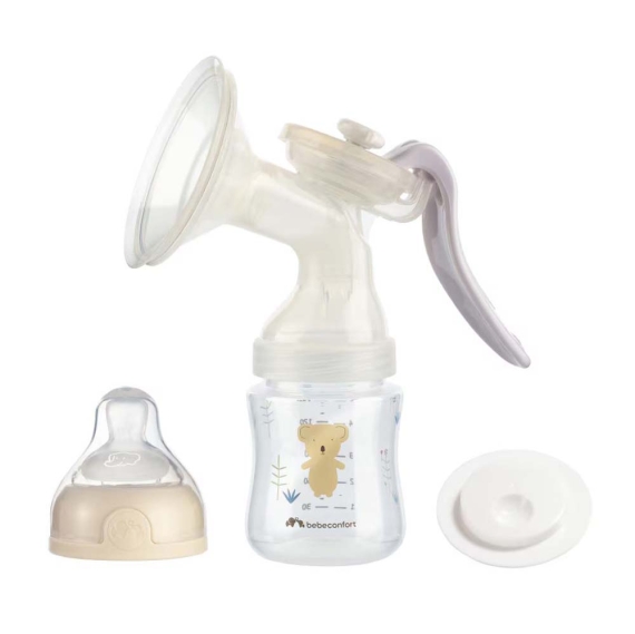 Молоковідсмоктувач ручний Bebe Confort Physio Air PP, 150 мл (Sand) - фото | Интернет-магазин автокресел, колясок и аксессуаров для детей Avtokrisla