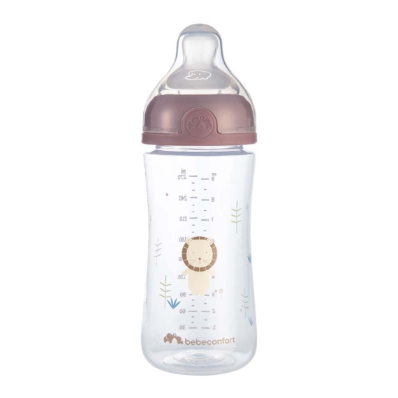 Пляшечка для годування BEBE CONFORT Physio Air, 270 мл, 3+ міс (lavender) - фото | Интернет-магазин автокресел, колясок и аксессуаров для детей Avtokrisla