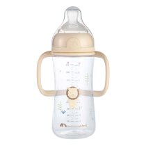 Пляшечка для годування BEBE CONFORT Physio Air, 270 мл, 6+ міс (sand)