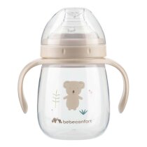 Чашка-непроливайка BEBE CONFORT Wild Animals, 240 мл, 6+ міс (Soft Sand)