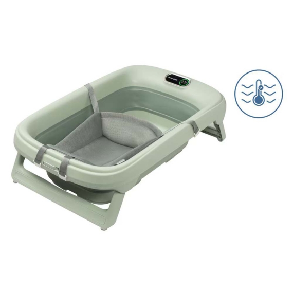 Розкладна ванна MAXI-COSI Indigo Plus (Sage Green) - фото | Интернет-магазин автокресел, колясок и аксессуаров для детей Avtokrisla