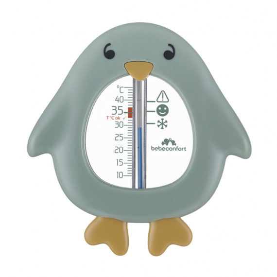 Термометр для ванной BEBE CONFORT Penguin (Lovely Donkey Green) - фото | Интернет-магазин автокресел, колясок и аксессуаров для детей Avtokrisla