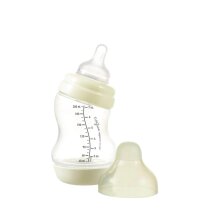 Антиколікова пляшечка Difrax S-bottle Wide із силіконовою соскою, 200 мл (колір в асортименті)