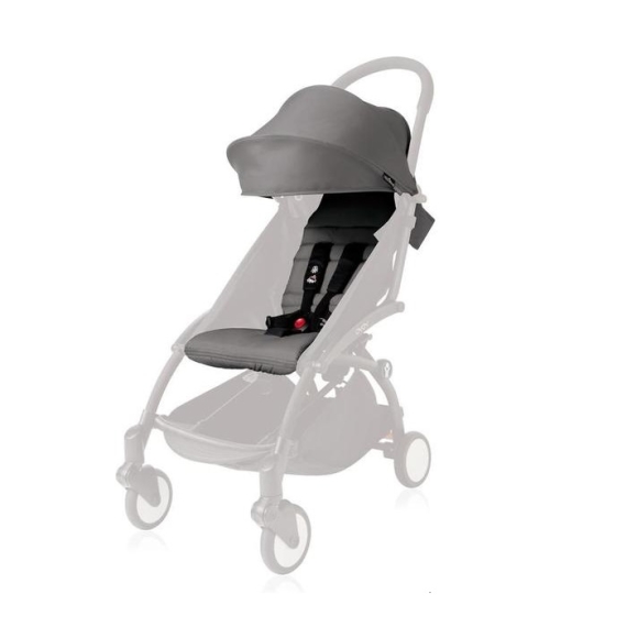 Комплект текстилю BABYZEN YOYO Plus 6+ (Grey) - фото | Интернет-магазин автокресел, колясок и аксессуаров для детей Avtokrisla