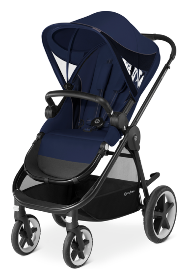 Прогулянкова коляска Cybex Balios M (Midnight Blue-navy blue) - фото | Интернет-магазин автокресел, колясок и аксессуаров для детей Avtokrisla