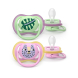 Пустушка PHILIPS Avent Ultra Air, 6-18 міс, 2 шт (салатово-рожева)