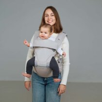 Переноска дитяча Love & Carry Хіпсіт 6 в 1(Сіро-бежевий)