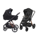 Універсальна коляска 2 в 1 Espiro Miloo 2025 (210 Diamond Black)
