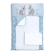Cповивальний матрац Baby Veres Summer Bunny, 50х70 см (blue NEW)
