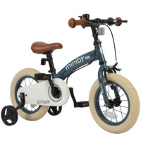 Велосипед-біговел Qplay Miniby 3 в 1/12" (Grey-Blue)