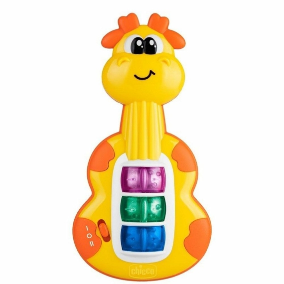 Музыкальная игрушка Chicco Мини гитара - фото | Интернет-магазин автокресел, колясок и аксессуаров для детей Avtokrisla