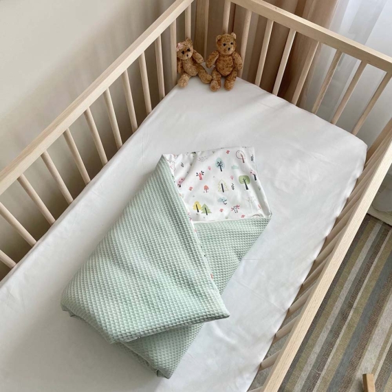Плед-конверт с одеялом Baby Dream Stars (Лес) - фото | Интернет-магазин автокресел, колясок и аксессуаров для детей Avtokrisla