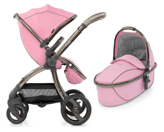Универсальная коляска Egg 2 в 1 (Strictly Pink) - фото | Интернет-магазин автокресел, колясок и аксессуаров для детей Avtokrisla