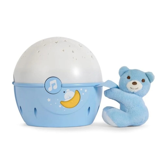 Іграшка-проектор Chicco NEXT2 STARS (блакитна) - фото | Интернет-магазин автокресел, колясок и аксессуаров для детей Avtokrisla