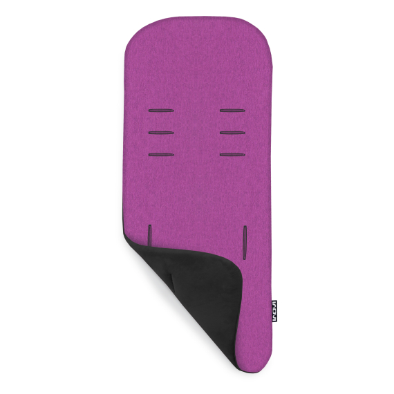 Вкладка до коляски Bumprider Inovi Memory Foam (Black-Purple) - фото | Интернет-магазин автокресел, колясок и аксессуаров для детей Avtokrisla