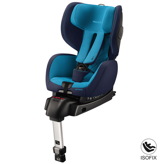 Автокрісло RECARO OptiaFix (Xenon Blue) - фото | Интернет-магазин автокресел, колясок и аксессуаров для детей Avtokrisla