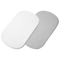 М'яке дитяче простирадло на матрац MAXI-COSI Maxi-Cosi Iora / Iora Air / Tori, 2 шт (White/Grey)