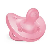 Пустушка Chicco Physioforma Soft силіконова, від 6 до 16 місяців, 1 шт (рожева)