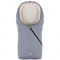 Конверт Nuvita 9235 Ovetto POP (меланжевий сірий/чорний/бежевий)