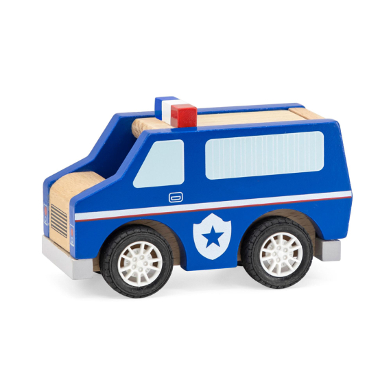 Дерев'яна машинка Viga Toys Поліцейська - фото | Интернет-магазин автокресел, колясок и аксессуаров для детей Avtokrisla