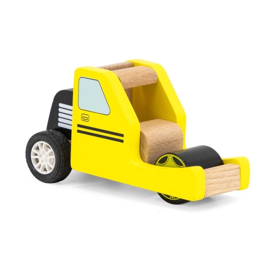 Дерев'яна машинка Viga Toys Дорожній каток - фото | Интернет-магазин автокресел, колясок и аксессуаров для детей Avtokrisla