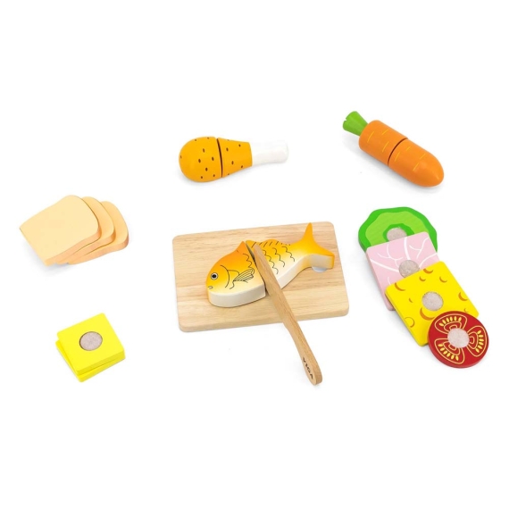 Іграшкові продукти Viga Toys Обід - фото | Интернет-магазин автокресел, колясок и аксессуаров для детей Avtokrisla