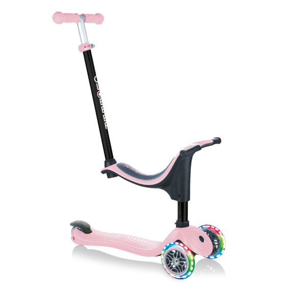 Самокат-велобег Globber Go Up Sporty (пастельный розовый) - фото | Интернет-магазин автокресел, колясок и аксессуаров для детей Avtokrisla