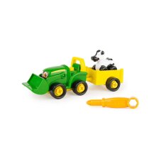 Конструктор John Deere Kids Трактор із ковшем і причепом