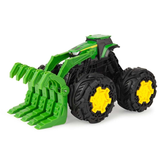 Машинка Трактор John Deere Kids Monster Treads з ковшем і великими колесами - фото | Интернет-магазин автокресел, колясок и аксессуаров для детей Avtokrisla