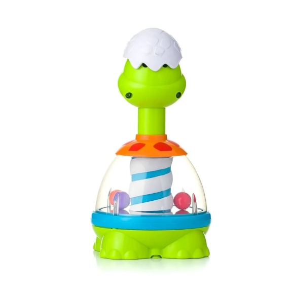 Іграшка-дзиґа Chicco Динозаврик - фото | Интернет-магазин автокресел, колясок и аксессуаров для детей Avtokrisla