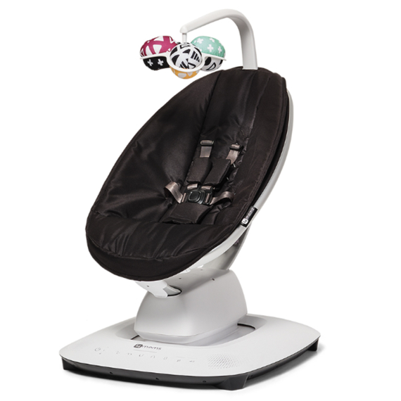 Крісло-гойдалка 4moms MamaRoo 5.0 (black classic) - фото | Интернет-магазин автокресел, колясок и аксессуаров для детей Avtokrisla
