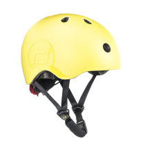 Шолом захисний дитячий Scoot and Ride з ліхтариком, S-M (Lemon)